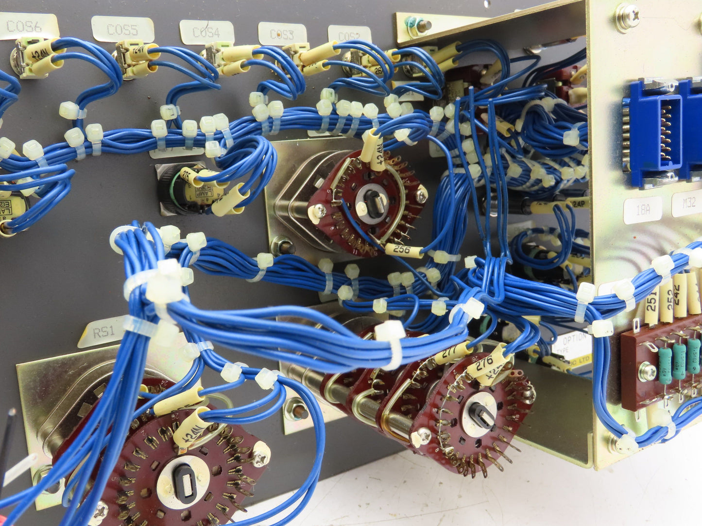 Fanuc A13B-0139-C340 Option Unit Spindle Operator Control Panel w/Parts Counter