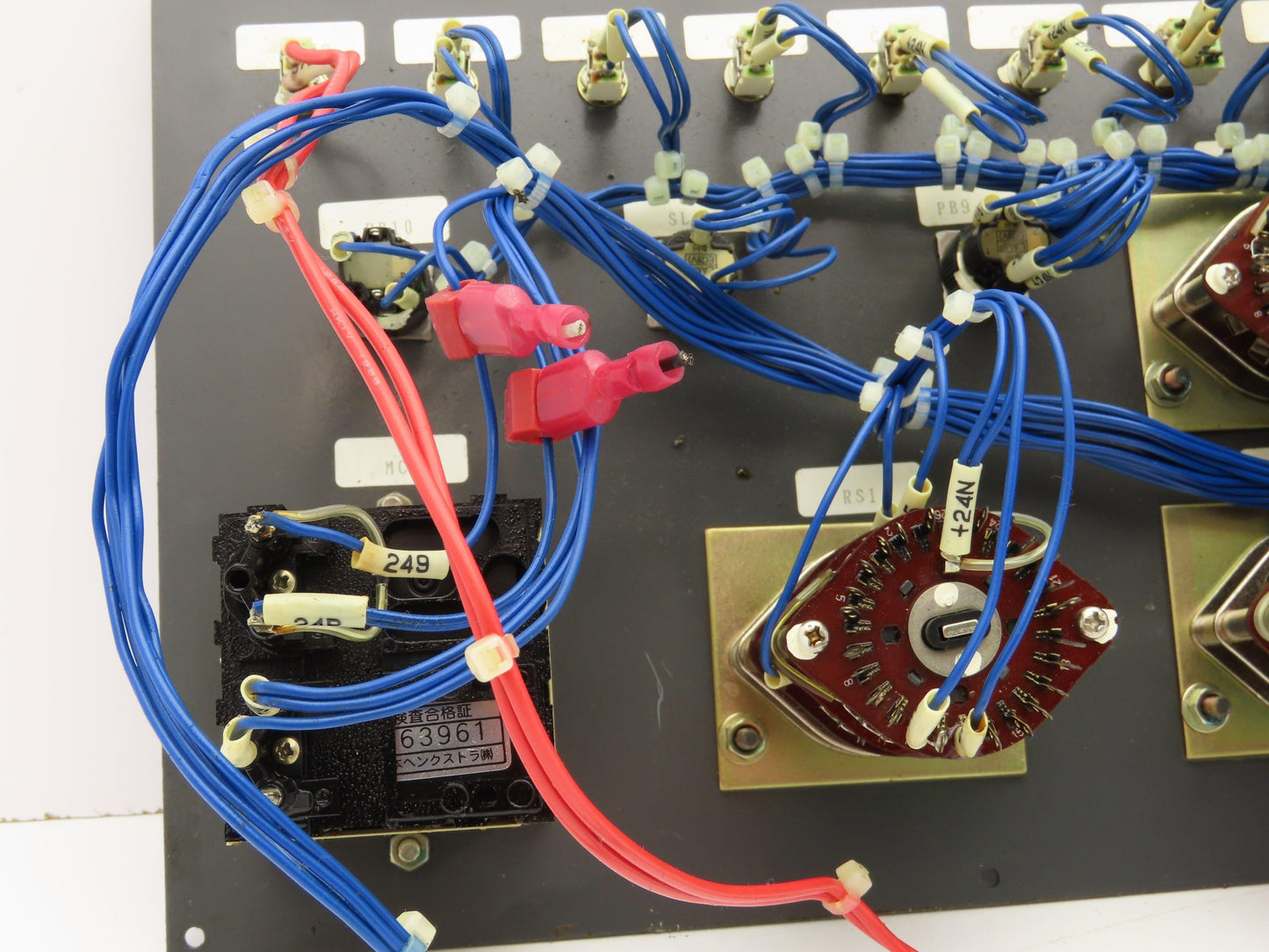 Fanuc A13B-0139-C340 Option Unit Spindle Operator Control Panel w/Parts Counter