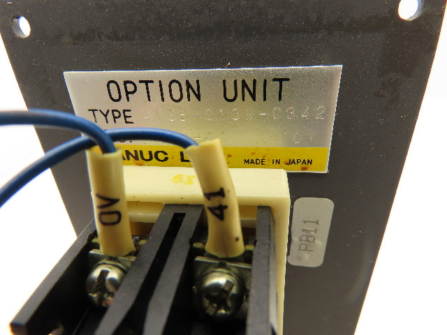 Fanuc A13B-0139-C342 Option Unit Pushbutton Station Control Panel Door Interlock