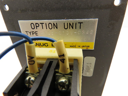 Fanuc A13B-0139-C342 Option Unit Pushbutton Station Control Panel Door Interlock