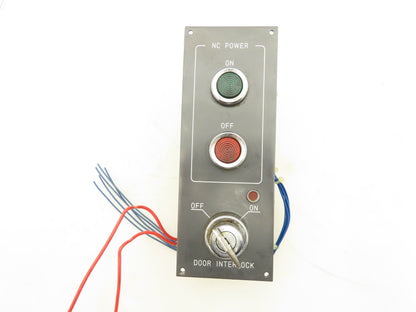 Fanuc A13B-0139-C342 Option Unit Pushbutton Station Control Panel Door Interlock