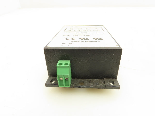 Sola SCP30S15-DN Power Supply 100-240V 0.75A Input 15V 2A Output Lot Of 2