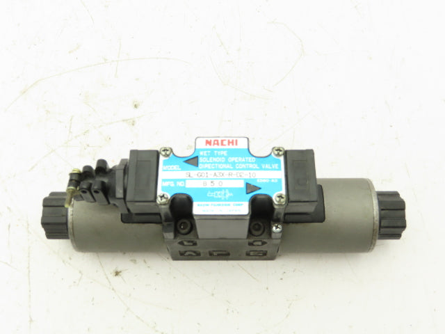 Nachi SL-G01-A3X-R-D2-10 Hydraulic Directional Control Solenoid Valve 24VDC