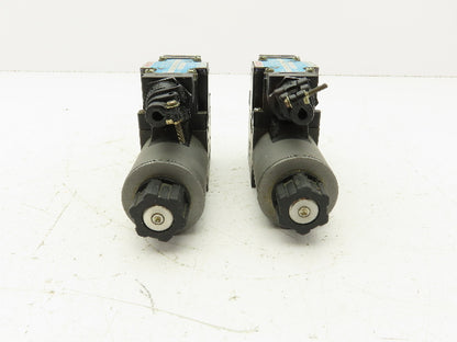 Nachi SL-G01-A3X-R-D2-10 Directional Control Solenoid Valve 24VDC  Lot of 2