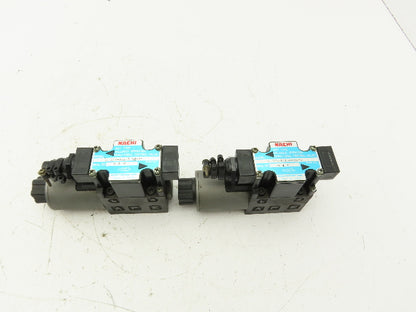 Nachi SL-G01-A3X-R-D2-10 Directional Control Solenoid Valve 24VDC  Lot of 2