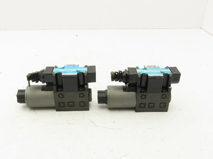Nachi SL-G01-A3X-R-D2-10 Directional Control Solenoid Valve 24VDC  Lot of 2