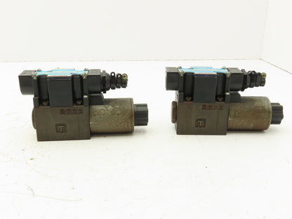 Nachi SL-G01-A3X-R-D2-10 Directional Control Solenoid Valve 24VDC  Lot of 2
