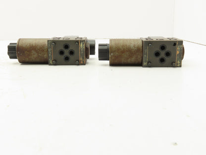Nachi SL-G01-A3X-R-D2-10 Directional Control Solenoid Valve 24VDC  Lot of 2
