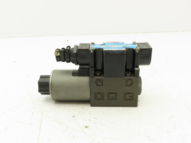 Nachi SL-G01-A3X-R-D2-10 Hydraulic Directional Control Solenoid Valve 24VDC