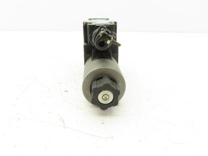 Nachi SL-G01-C6-R-D2-10 Hydraulic Directional Control Solenoid Valve 3-Pos 24VDC