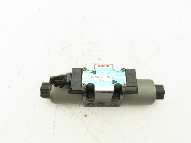 Nachi SL-G01-C6-R-D2-10 Hydraulic Directional Control Solenoid Valve 3-Pos 24VDC