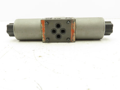 Nachi SL-G01-C6-R-D2-10 Hydraulic Directional Control Solenoid Valve 3-Pos 24VDC