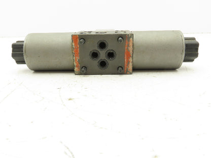 Nachi SL-G01-C6-R-D2-10 Hydraulic Directional Control Solenoid Valve 3-Pos 24VDC