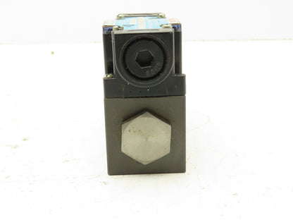 Nachi SL-G01-C6-R-D2-10 Hydraulic Directional Control Solenoid Valve 3-Pos 24VDC