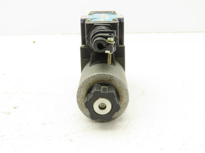 Nachi SL-G01-C6-R-D2-10 Hydraulic Directional Control Solenoid Valve 3-Pos 24VDC