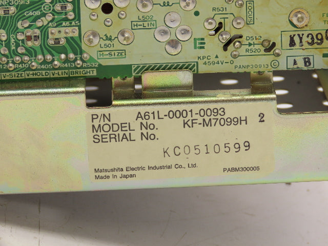 Fanuc A04B-0057-C221 HMI Interface Operator Control Display Unit