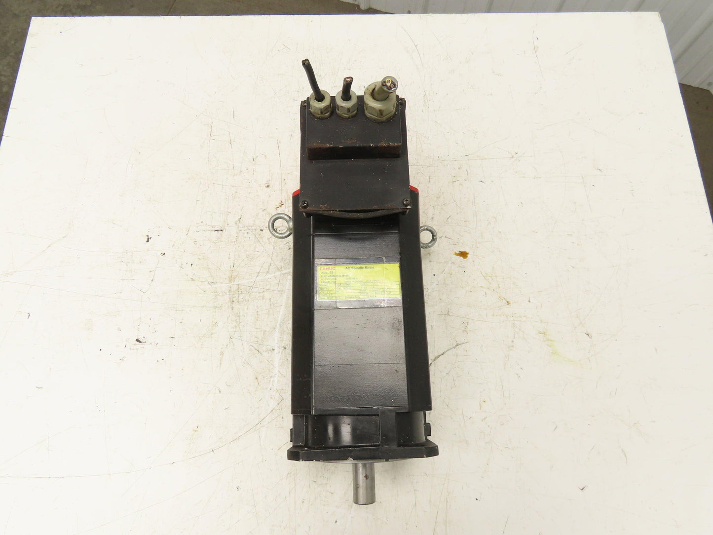 Fanuc A06B-0753-B190 AC Spindle Servo Motor 200V 6000 RPM 3PH 22A 5.5 kW