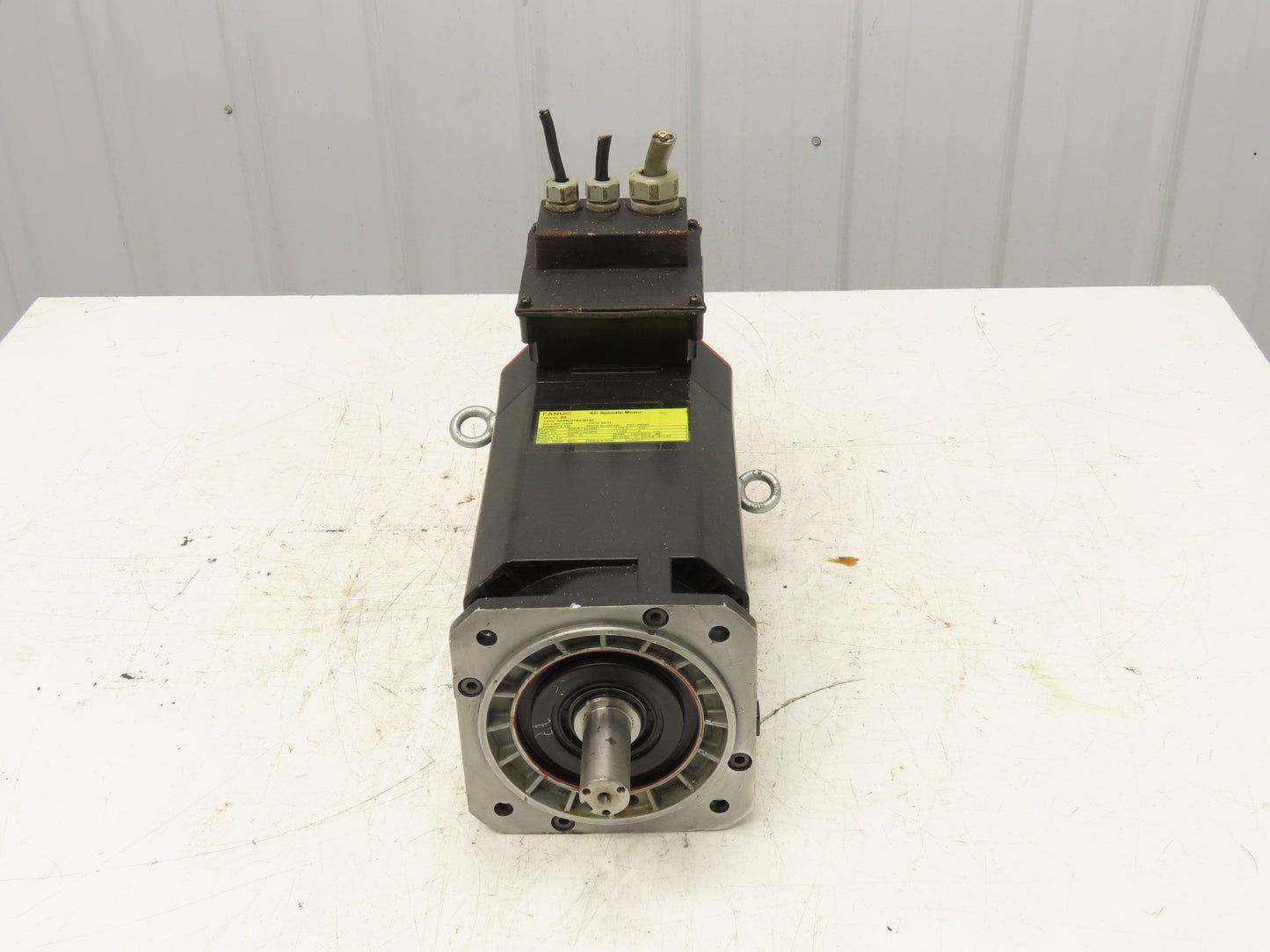 Fanuc A06B-0753-B190 AC Spindle Servo Motor 200V 6000 RPM 3PH 22A 5.5 kW