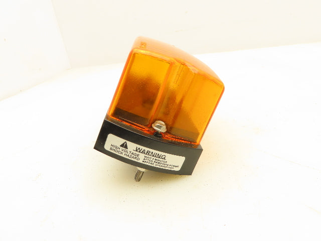 Federal Signal LP1 Streamline Mini Strobe Amber Surface Mount 120VAC .06A Ser. A