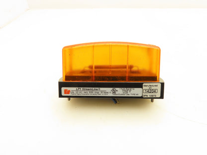 Federal Signal LP1 Streamline Mini Strobe Amber Surface Mount 120VAC .06A Ser. A