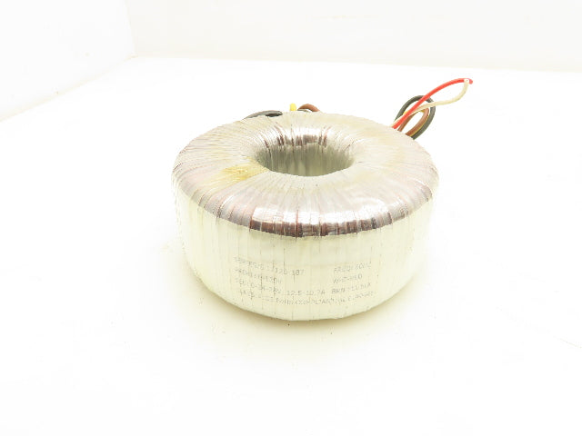 Toroidal S12120-187 Transformer 120V Primary 24-28V Secondary 12.5-10.7A Class C