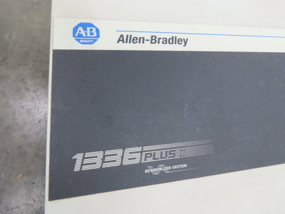 Allen Bradley 1336 PLUS Enclosed VFD AC Drive 20HP 460V
