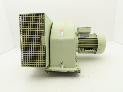 Baumuller ODF 71-2 Squirrel Cage Air Blower 3PH Motor 3600 RPM 230 Delta 460 WYE