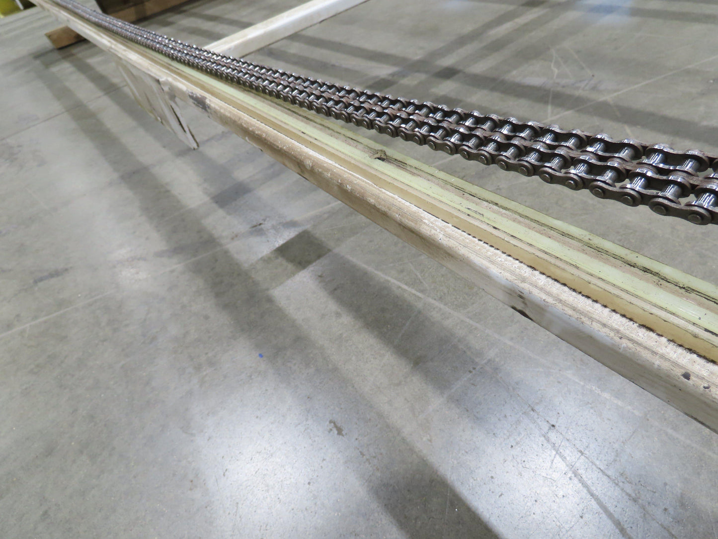 48"x 8' 4" Light Duty Steel Chain Transfer Conveyor 66 FPM 460V 3PH