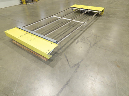 48"x 8' 4" Light Duty Steel Chain Transfer Conveyor 66 FPM 460V 3PH