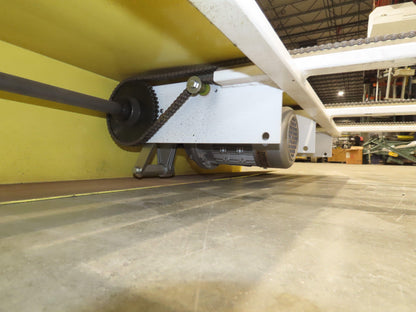 48"x 8' 4" Light Duty Steel Chain Transfer Conveyor 66 FPM 460V 3PH