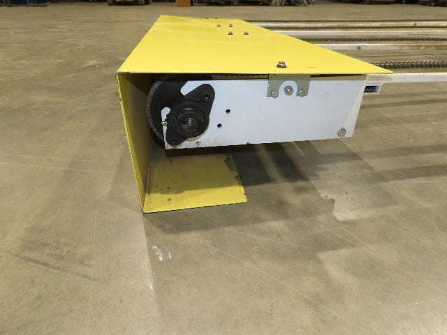 48"x 8' 4" Light Duty Steel Chain Transfer Conveyor 66 FPM 460V 3PH