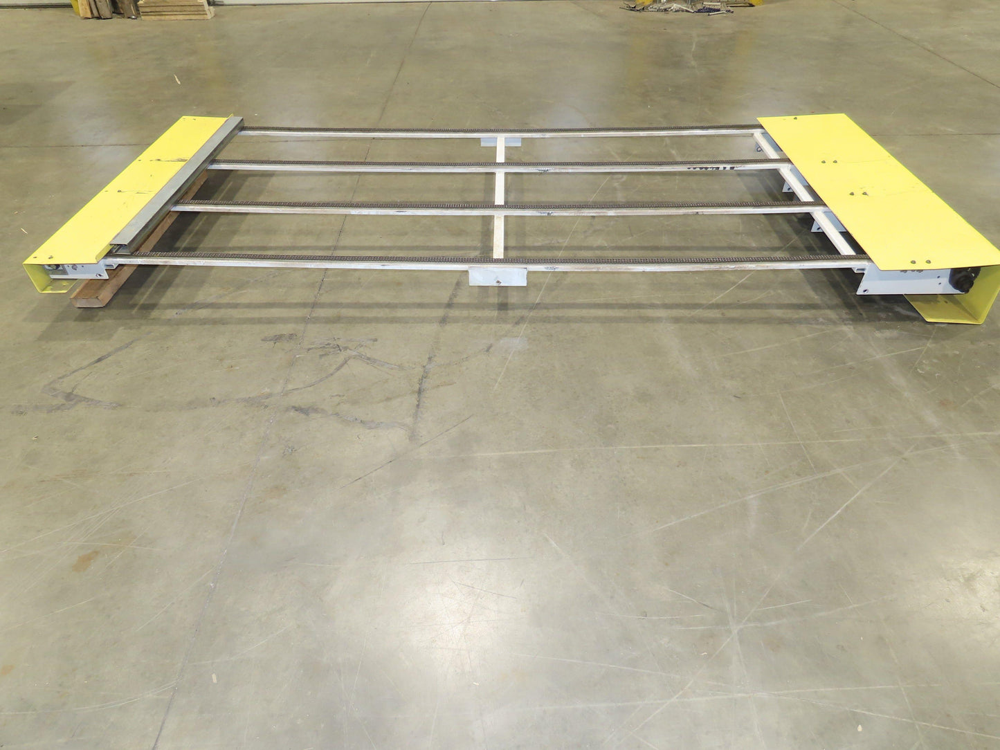 48"x 8' 4" Light Duty Steel Chain Transfer Conveyor 66 FPM 460V 3PH