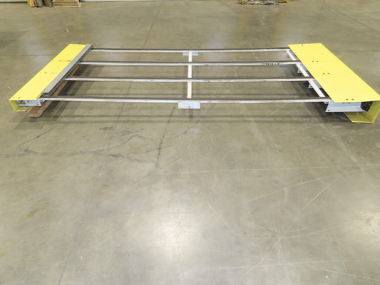 48"x 8' 4" Light Duty Steel Chain Transfer Conveyor 66 FPM 460V 3PH