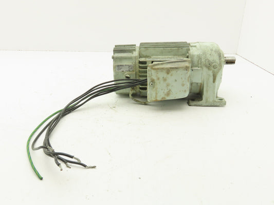 Fuji Electric MGC14A002S030G Parallel Shaft Gearmotor 30:1 200W 220V Brake Motor