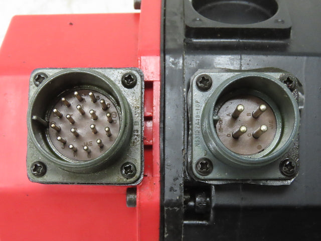 Fanuc A06B-0314-B202 AC Servo Motor 126V 3PH 2000 RPM Encoder A860-0304-T112