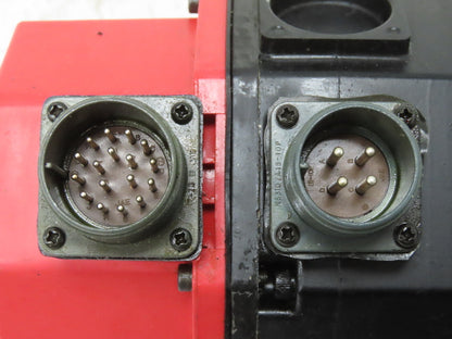 Fanuc A06B-0314-B202 AC Servo Motor 126V 3PH 2000 RPM Encoder A860-0304-T112