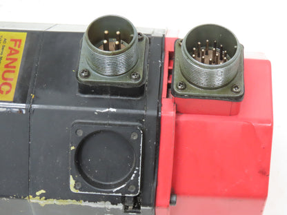 Fanuc A06B-0314-B203 Model 5 AC Servo Motor 126V 2000 RPM Encoder A860-0304-T113