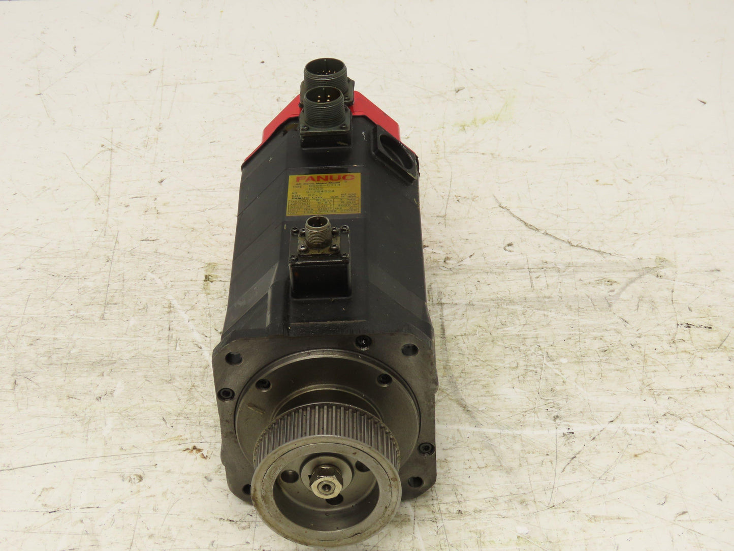 Fanuc A06B-0314-B203 Model 5 AC Servo Motor 126V 2000 RPM Encoder A860-0304-T113