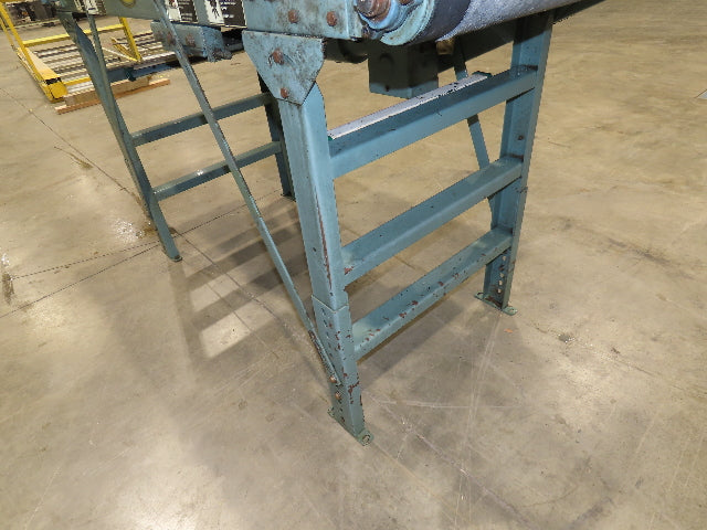 Hytrol 28"x 6' Slider Bed 24" Belt Conveyor .5Hp 460V End Drive 70 FPM