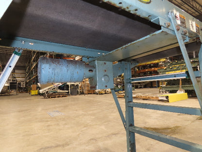 Hytrol 28"x 6' Slider Bed 24" Belt Conveyor .5Hp 460V End Drive 70 FPM