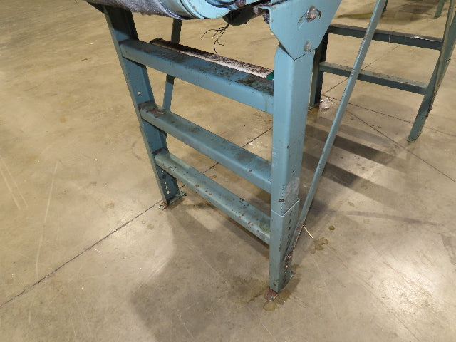 Hytrol 28"x 6' Slider Bed 24" Belt Conveyor .5Hp 460V End Drive 70 FPM
