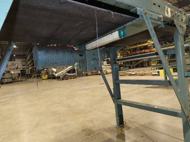 Hytrol 28"x 6' Slider Bed 24" Belt Conveyor .5Hp 460V End Drive 70 FPM