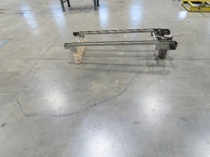 18"x 5' 9" Steel 2 Chain Transfer Conveyor 62 FPM 460V 3PH