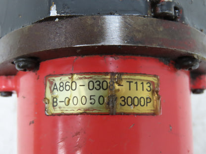 Fanuc A06B-0312-B003 Model 1-0S AC Servo Motor 120V 3PH 2000 RPM
