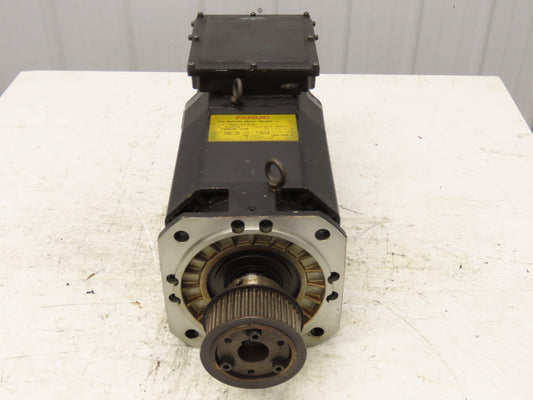 Fanuc A06B-1006-B100 Model 6S AC Servo Spindle Motor 7.5kW 4P 200V 3PH 6000 RPM