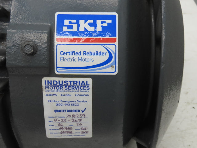 General Electric 5KS256SAE125 AC Motor 20HP 230/460V 3PH 3545 RPM Frame 1256HP10