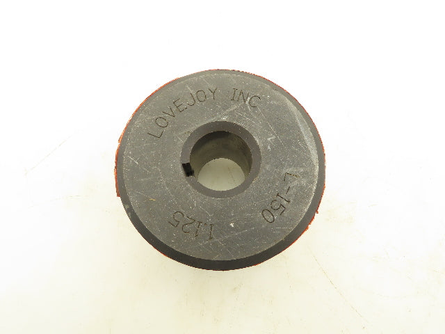 Lovejoy L-150 Bore Jaw Coupling Hubs 1.125" And 1.000" Lot Of 2