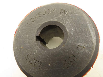 Lovejoy L-150 Bore Jaw Coupling Hubs 1.125" And 1.000" Lot Of 2