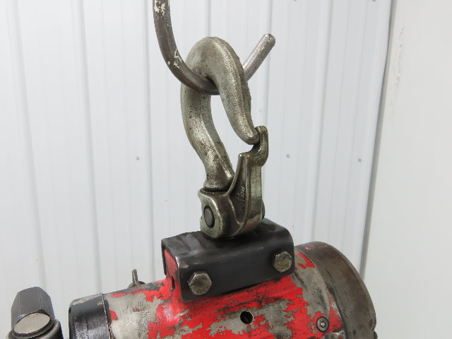 Aro 1/4 Ton 500lb Pneumatic Air Chain Hoist 14'9" Lift Travel Pull Chain