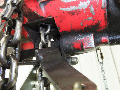 Aro 1/4 Ton 500lb Pneumatic Air Chain Hoist 14'9" Lift Travel Pull Chain